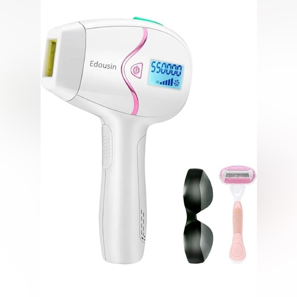 Edousin Laser Hair Removal Permanent Remover Device-2 Flash Mode 500,000 Flashes - Picture 2 of 10